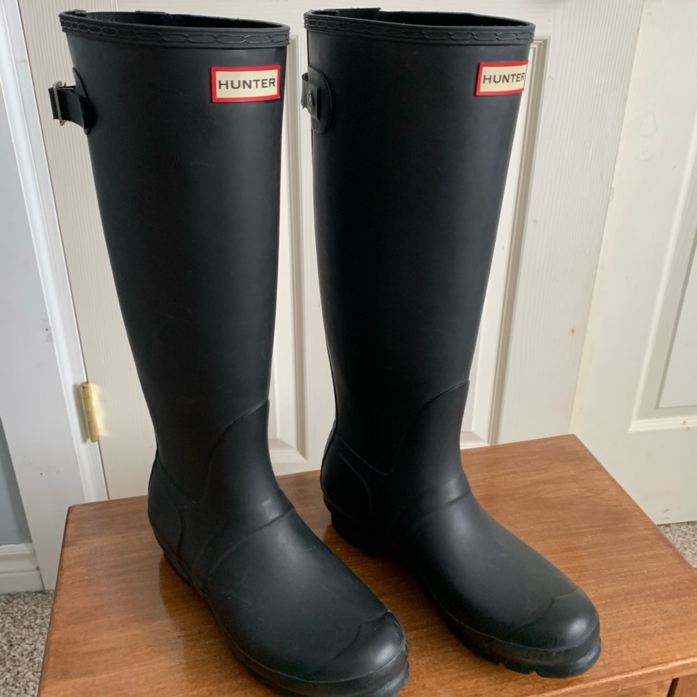 Hunter rain boots